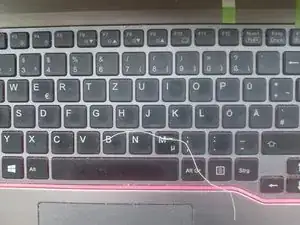 Fujitsu Laptop Lifebook  E753 E754 E756 Tastatur Taste locker gebrochen