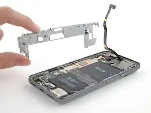 Mittelrahmen entfernen