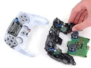 Mittelrahmen ausbauen