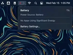 MacBook Pro 16" (Ende 2023) Sicherheitsvorkehrungen
