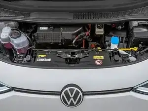 Wie man die Motorhaube eines Volkswagen ID.3 öffnet