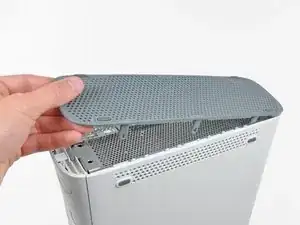 Unteres Lüftergitter