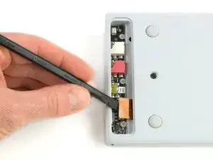 Anschlussplatine abtrennen