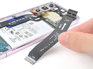 Verbindungskabel entfernen