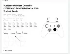 Hier ist ein Video, das zeigt, wie stark der Controller-Stick-Drift vor der Reparatur war.