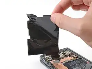 Graphitfolie entfernen