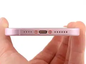 iPhone 15 Plus Pentalobe Schrauben entfernen