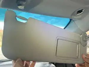 2016 Toyota Camry Sun Visor Replacement