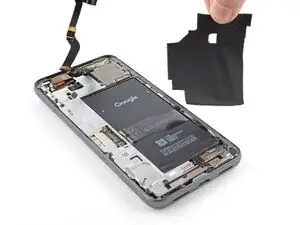 Graphitfolie entfernen