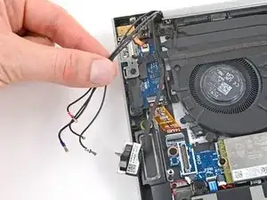 HP EliteBook 840 G9 Lüfterkabel lösen