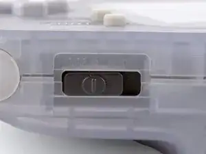 Game Boy Advance Sicherheitsvorkehrungen (Batterietausch)