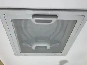 MPK VisionVent S eco (Modell 27) Dachhaube - Fliegengitter Demontage