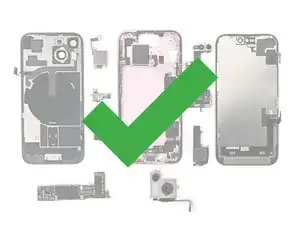 iPhone 15 Zwischenschritt