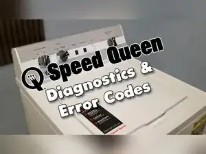 How to Use Diagnostic Mode on a Speed Queen TC5, TR5, TL3, or TR3 Washer