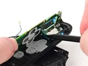 Joy-Con 2 (links) Platine einbauen