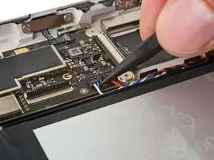 Google Pixel Tablet linke Lautsprecher abtrennen