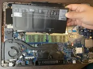 Dell Latitude E7470 Battery Removal