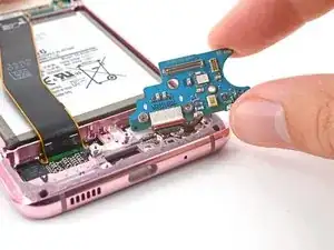 USB-C-Anschluss und Tochterplatine