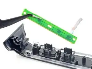 Platine der Einschalt- und Auswurftaste