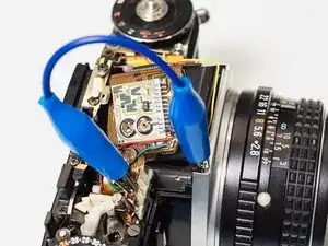 Pentax ME Super Belichtungsmesser justieren