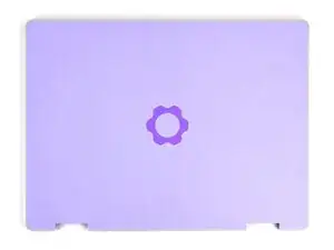 Einbau der oberen Abdeckung beim Framework Laptop 12