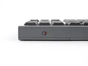 Tastatur für die Demontage vorbereiten
