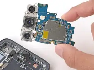 Motherboard and Rear Cameras Removal