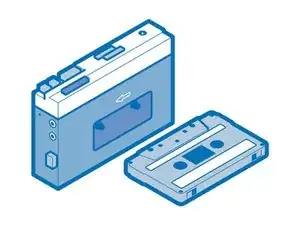 Kassettenrecorder und Walkman