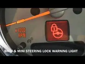 BMW / MINI Lenkradwarnlampe leuchtet - Reparatur