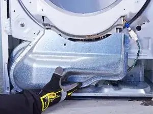 Whirlpool Trockner Flusensieb-Einsatz entfernen