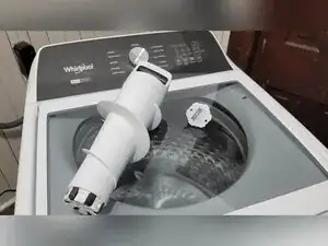 Whirlpool Washing Machine 2-in-1 Agitator Removal