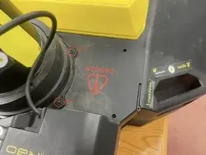 Removal of Yarbo 2023 snowblower auger/impeller/shaft assembly