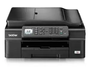 Black not printing? How to clean print head on Brother MFC-J470DW inkjet printer