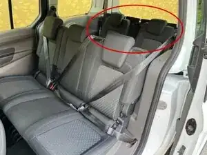 Removing Ford Transit Connect Second Generation Back seat