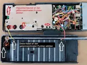 Träger aber keine Modulation in AM -  Stabo SH7000 Reparatur