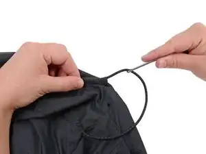 Einen losen Kordelzug reparieren