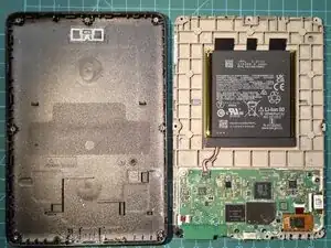 Kindle 11 Ausbau der Elektronik aus dem Gehäuse