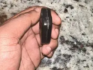 Batterie im Funkschlüssel