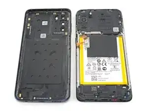 Motorola Moto G 5G (2022) Rückabdeckung tauschen