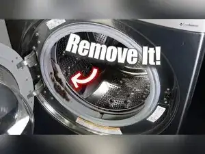 How to Remove Mold From a Washing Machine Door Seal