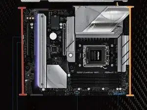 ASRock B850 Labels