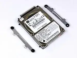 iBook G4 12" 1,33 GHz Festplatte tauschen