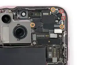 iPhone 15 Ohrhörer-Lautsprecher entfernen