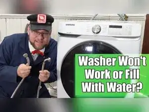 How to Troubleshoot the 4E or 4C Error Code on a Samsung Washing Machine