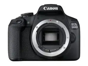 Canon EOS Rebel T7 / 2000D / 1500D