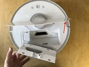 Xiaomi ROBOROCK S50200 Staubbehälter entfernen