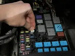 Fuse on a car