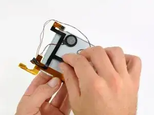 Flachbandkabel zur Kamera