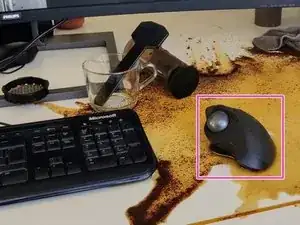 Logitech MX Ergo zerlegen