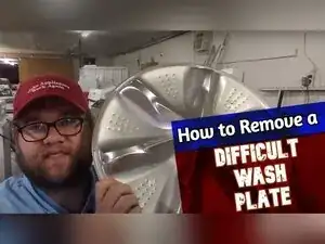 How to Remove a Stuck Wash Plate From an LG Washing Machine